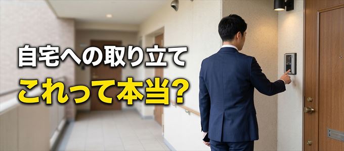 楽天カードの滞納・自宅に取り立てに来る？